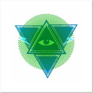 All Seeing Eye Posters and Art